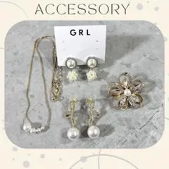 美品 ピアス イヤリング ネックレス ブローチ SHEIN GRL セレモニー