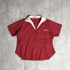 【70s King Louie】レーヨンボーリングシャツ　開襟　usa製　50sのサムネイル