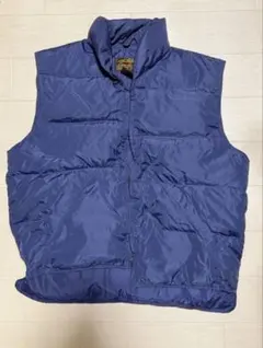 ✨Eddie Bauer ネイビー ダウンベスト Lサイズ