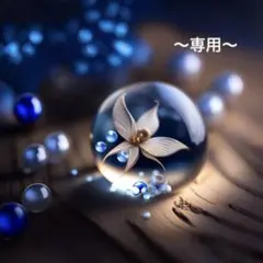 〜fairy様〜新作　天然石　ムーンレジンネックレス　【羽猫】