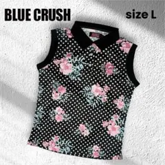 未使用ブルークラッシュBLUE CRUSH レディースポロシャツ ゴルフウェアLのサムネイル