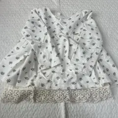 petit main 花柄チュニック 120