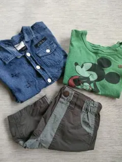 フタフタ ブリーズ エフオーキッズ Tシャツ ズボン セット売りのサムネイル