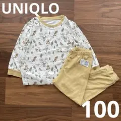 ユニクロ　長袖パジャマ 100 絵本コレクション　プーさん　ディズニー