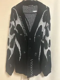 REFLEM ダメージ加工 カーディガン - メルカリ