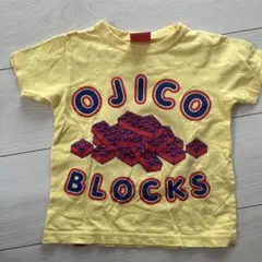 OJICO オジコ Tシャツ 4A ブロック柄のサムネイル