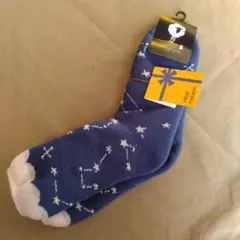 もこもこスッカ　星座柄ソックス M★from F★靴下
