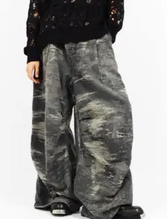 lildenimjean cocoon jean black - メルカリ