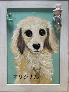 額付き銅版画応用絵画 フレンチブルドック - メルカリ