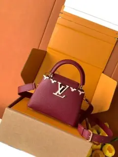 Louis Vuitton バーガンディ ショルダーバッグ