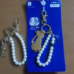 GU セーラームーン ルナ チャーム キーホルダー 2点セットのサムネイル