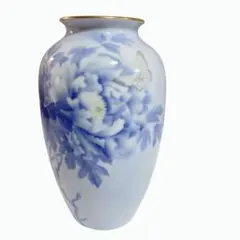 希少品　深川製磁 官窯 宮内庁御用達 花瓶　蝶　有田焼