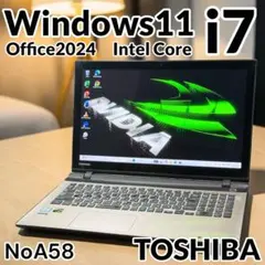ゲーミングPC i7搭載 16GB 新品SSD512 GPU タッチP 東芝