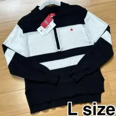 タグ付き新品　Polo 授乳しやすいプルオーバー ネイビー/ホワイト　バースデイ