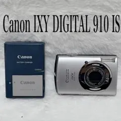 Canon IXY DIGITAL 910IS シルバー 動作良好 美品 中古】Canon キヤノン IXY Digital 910 IS シルバー コンパクト