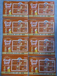 KIRIN GOODALE ステッカー8枚セット