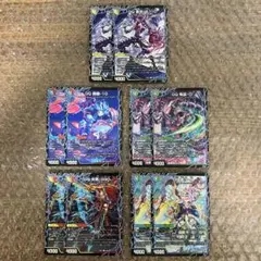 GQ 舞覇-10 GQ 怖鼠-0 GQ 突風-890 等各2枚