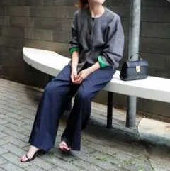 スピック&スパン接結編みカーディガン