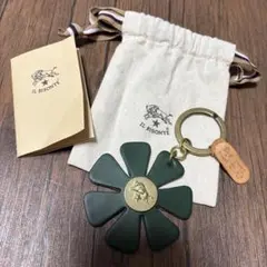 IL BISONTE フラワー キーホルダー キーリング イルビゾンテ 花