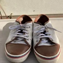 GUCCI グッチ GGパターンキャンバス レザー スニーカー