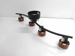 CUBE 4灯 シーリングスポットライト CCS-1029 ブラウン ●のサムネイル