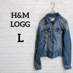 即日発送‼︎H&M L.O.G.G.【L】デニムジャケット