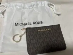 トップジップ コインポーチ ウィズ IDケース スモール -MKシグネチャー