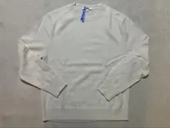 美品☆Lサイズ☆ユニクロ　カシミヤ　クルーネックセーター　長袖　クリーニング済み