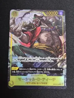 ワンピースカード 決戦の刻 黒ひげ パラレル シークレット - メルカリ