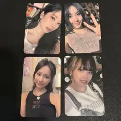 TWICE once again JYP オンライン特典トレカ 4枚セット