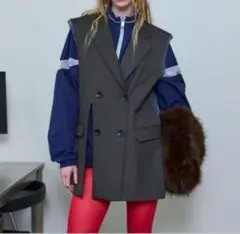 MAISON SPECIAL サイドチュールジレ