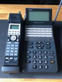 NTT αA1シリーズ　カールコードレス電話機