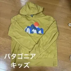 patagonia マスタード パーカー XXL