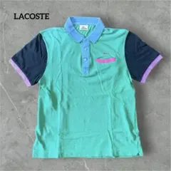 LACOSTE ラコステ ワニロゴ　刺繍　ポロシャツ