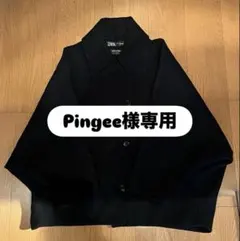 【ZARA】 オーバーサイズ ショートコート マンテコ ポンチョ ザラ ブラック