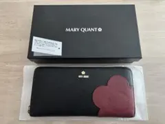 MARY QUANT 花モチーフ 長財布 箱付き