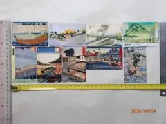 ☆ポケットカレンダー ポケカレ 浮世絵カード 第一勧業銀行 宝くじ