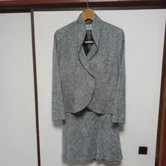 JANE MOREツイード風セットアップ13号グレー