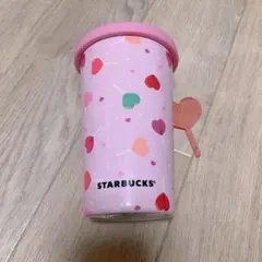 新品 STARBUCKS ハート柄 キャニスター スターバックス バレンタイン