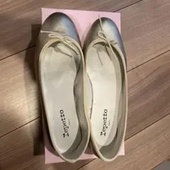 レペット マノン repetto MANON バレエシューズ シルバー 39 - メルカリ