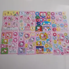 ハローキティマイメロディシール8枚セット