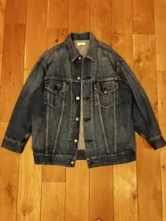 HYKE (ハイク) デニムジャケット　BIGFIT ワンウォッシュ　2nd HYKE (ハイク) デニムジャケット BIGFIT ワンウォッシュ 2nd - メルカリ
