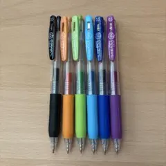 SARASA ボールペン 0.5mm 6色セット