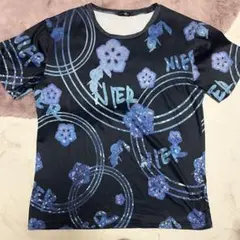 NieR CLOTHING　総柄 トップス　Tシャツのサムネイル