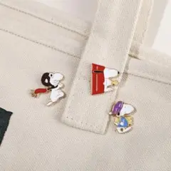 スヌーピー ピンバッジ 3個セット