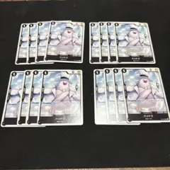 ワンピースカード ハットリ 16枚セット1866