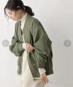 LEPSIM レプシィム　MA-1ブルゾン　カーキ