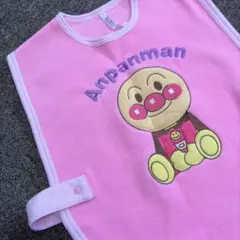 【新品未使用】アンパンマン フリース スリーパー ベスト 80〜95cm ピンク