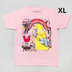 ボリス雑貨店 ヒグチユウコ 大学指定Tシャツ 本屋のおねえさん ピンク