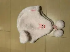 ミキハウス　子供冬用帽子　ベビー帽子